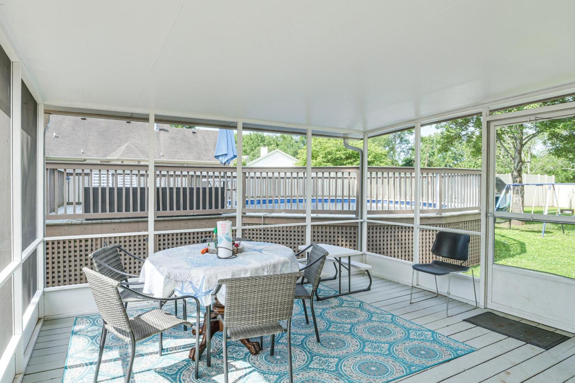 Above-Ground Pool And Backyard At Murfreesboro Home! Exteriör bild