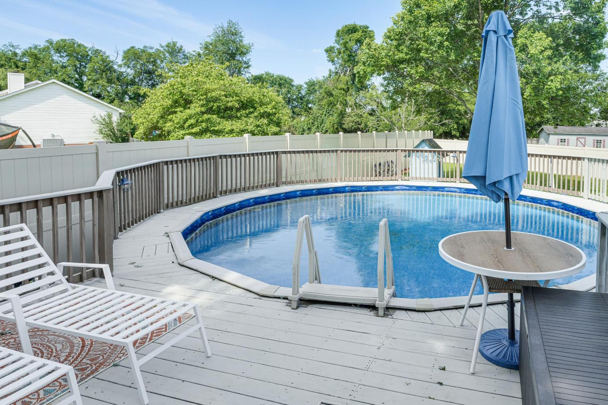 Above-Ground Pool And Backyard At Murfreesboro Home! Exteriör bild